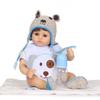 Soft Rubber Simulation Baby Doll - Early Education Toy for Infants & Toddlers, Perfect Role-Playing Children's Gift