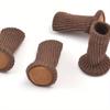 Non-Slip Knitted Furniture Leg Protectors - Noise-Reducing Felt Pads, Durable Chair Leg Sleeves for Wooden Tables and Chairs