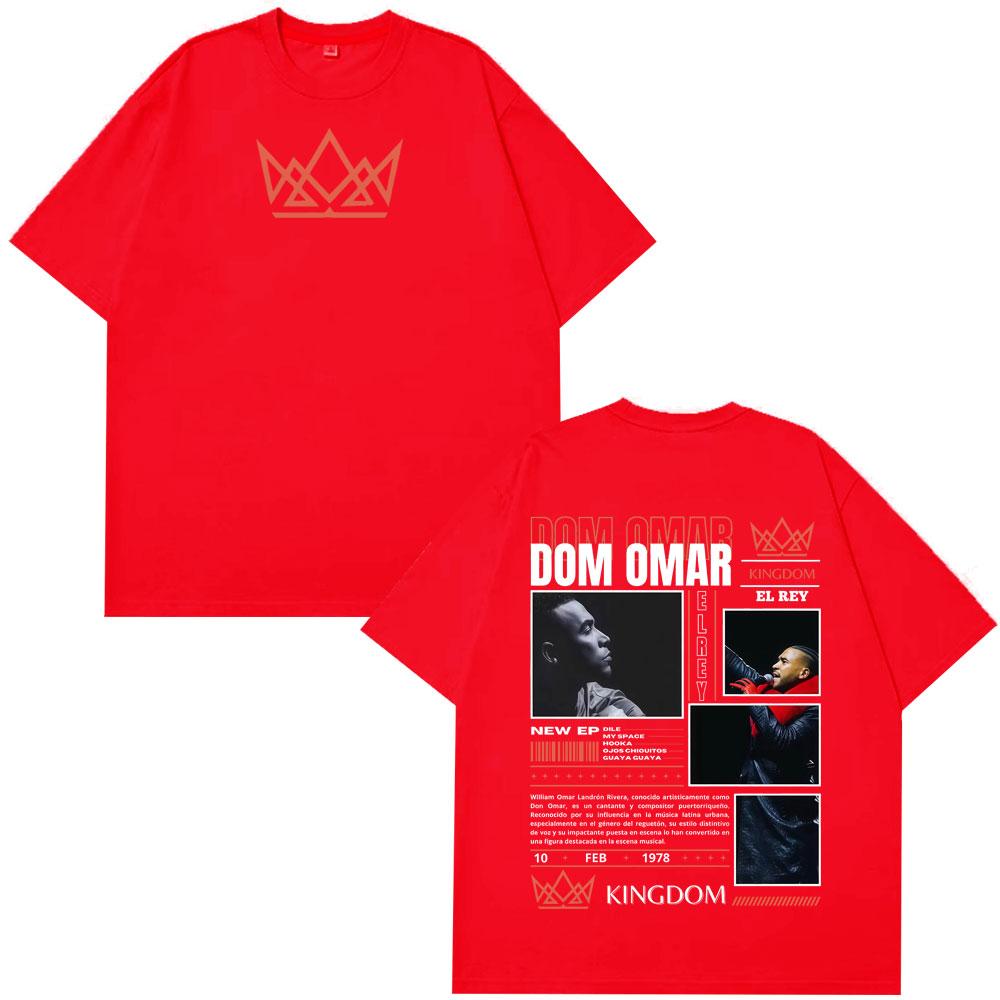 Don Omar Album Print TShirt Unisexs Womens Fashion TShirt Short Sleeve Casual Cotton HipHop TShirt Hobbyist Gift