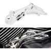 HDBUBALUS Motorcycle Cylinder Base Side Covers Fit for Harley Touring Road King Road Street Electra Glide 2007-2016 Dyna Fat Bob Low Rider Super