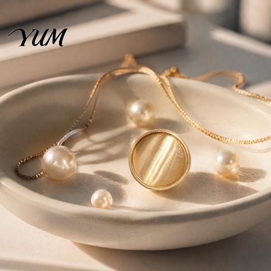 Magnetic Neckline Fastener 2Pcs Faux Pearl Clothes Button, Fake Cat Eye Stone Brooch Closure Button No Sew Safety Pin for Shirts Scarf Shawl Clothing