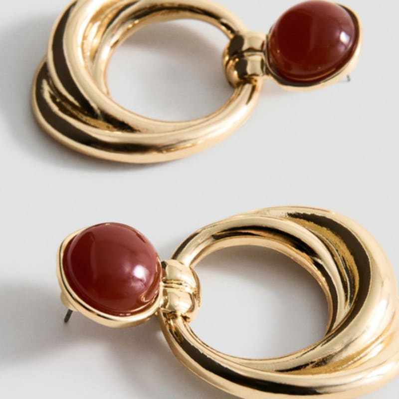 

Mango MANGO WOMAN Сережки SALOME Золото 17006002 single type