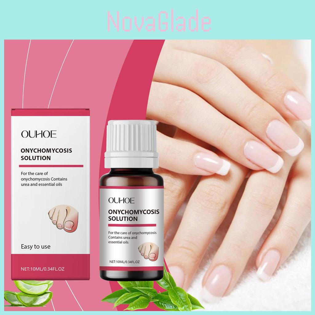 Ouhoe Nourishing Nail Care Liquid For Softening Thick Nails And Enhancing Shine