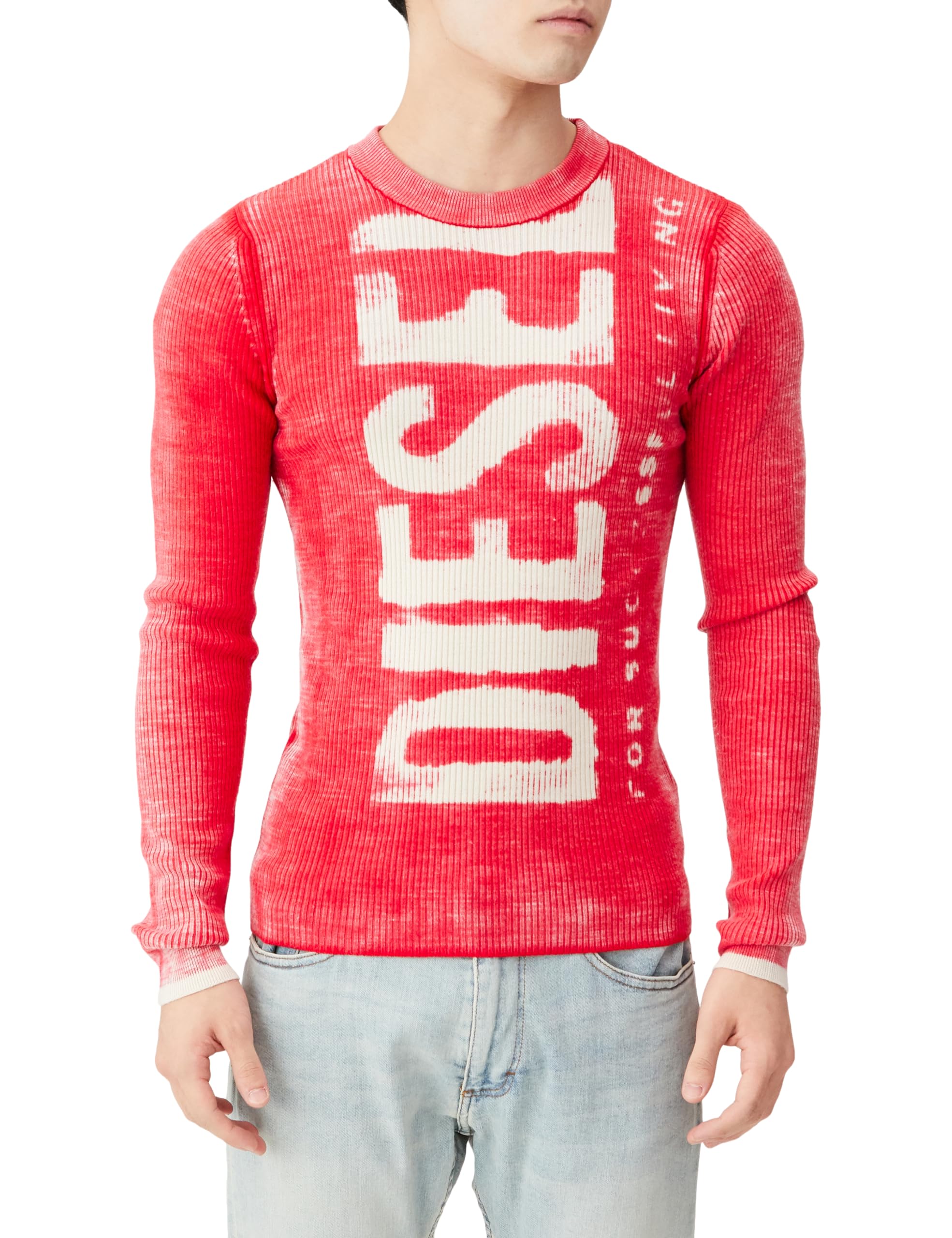 

Вязаный логотип A096280CGBU XL Красный 44Q [Diesel] Мужской