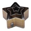 3pcs Pentagram Cutting Mold Thin Incisive High Density High Carbon Steel Die Punching Cutter for Leather