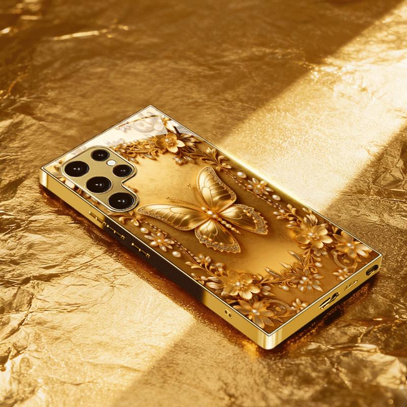 Επιμεταλλωμένη Γυάλινη Θήκη TPU για Samsung Galaxy S26 S25 S24 S23 S22 S21 FE, Ultra, Plus Ανθεκτική στις Γρατσουνιές Προηγμένη Προστασία