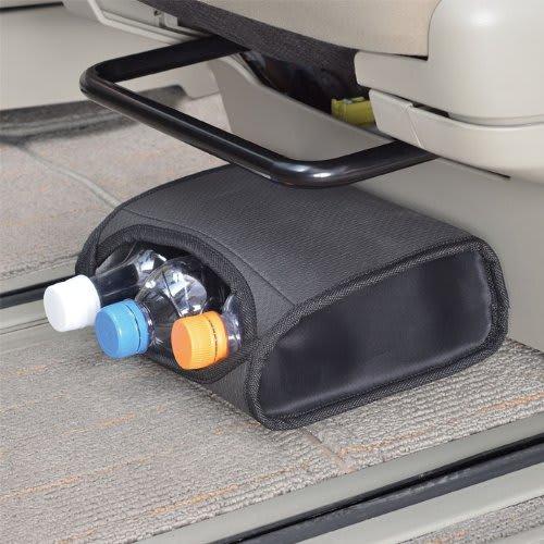 SEIWA Car Interior Supplies Trash Can Seat Under Dust Black W841