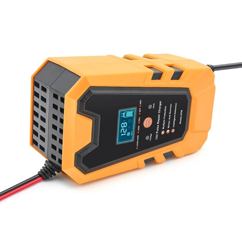 Car Battery Chargers,12V 6A Fully Automatic Battery Chargers Maintainer Trickle Chargers for Car Lead Acid Batteries