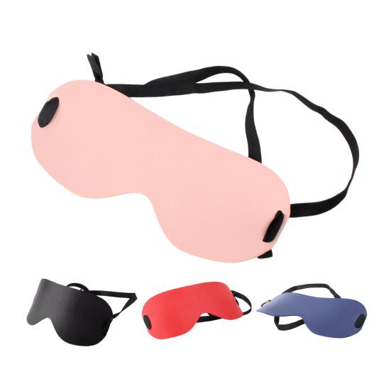 Red Blindfold Adjustable BDSM Eye Sensual Play Soft Mask for Comfortable Light-Blocking Design Couples Sex Toy