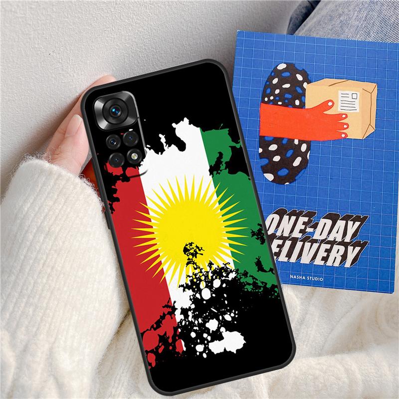Kurdistan Flag Funda For Xiaomi Redmi Note 14 Pro 13 9 10 11 12 9S 10S 11S 12S Redmi 13C 10C 12C 14C Case