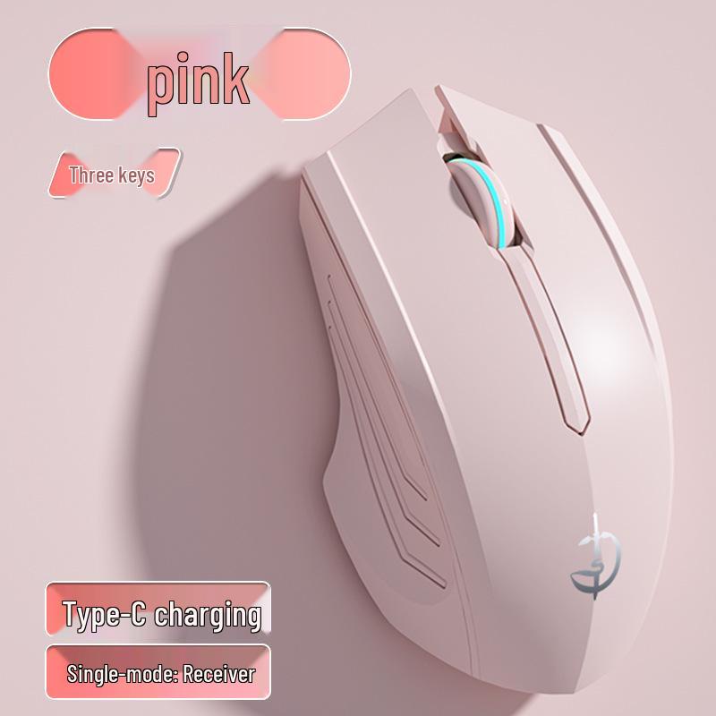 Rechargeable Silent Wireless Bluetooth Gaming Mouse for Desktop and Laptop (Men & Women)