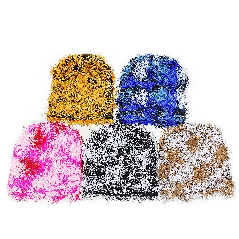 Popular Mao Mao Hat Balaclava Hat Doudou Hat Autumn and Winter Outdoor Warm Knitted Hat for Men and Women