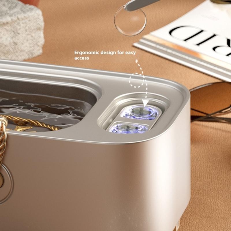 Practical Jewelry Cleaner Glasses Cleaner Efficient Cleaner Jewelry Cleaning Machine Eyeglass Cleaner for Jewelry