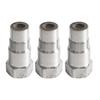 Stainless Steel Extension Pipe Fitting M18x1.5 Thread Adapter Automotive Sensor Accessories High Temp Resistance Precision Threads