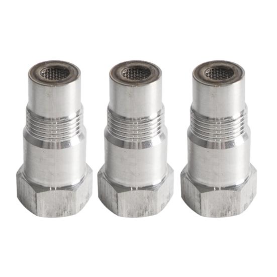 Stainless Steel Extension Pipe Fitting M18x1.5 Thread Adapter Automotive Sensor Accessories High Temp Resistance Precision Threads