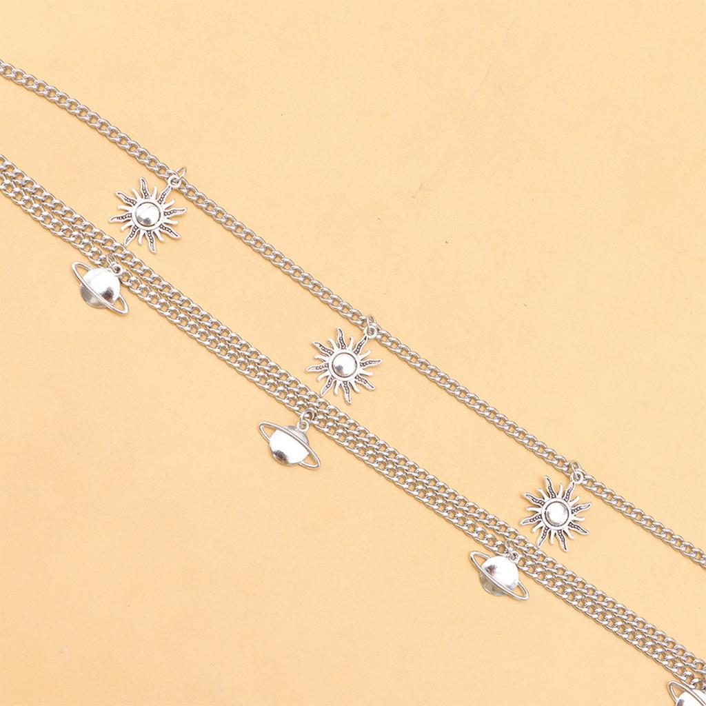 Fashionable Multi Layer Pants Chain Belt Pendant for Versatile Styling and Enhancing Outfit Appeal Rust Resistant Metal