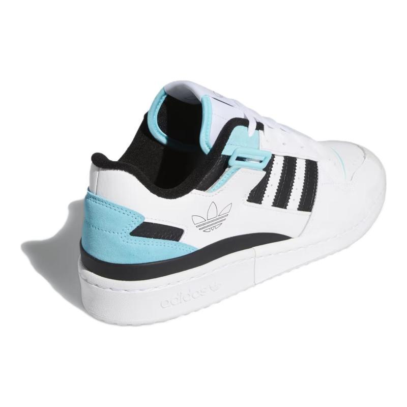 Adidas Forum Exhibit Low 'White Pulse Aqua' Sneakers GZ5390