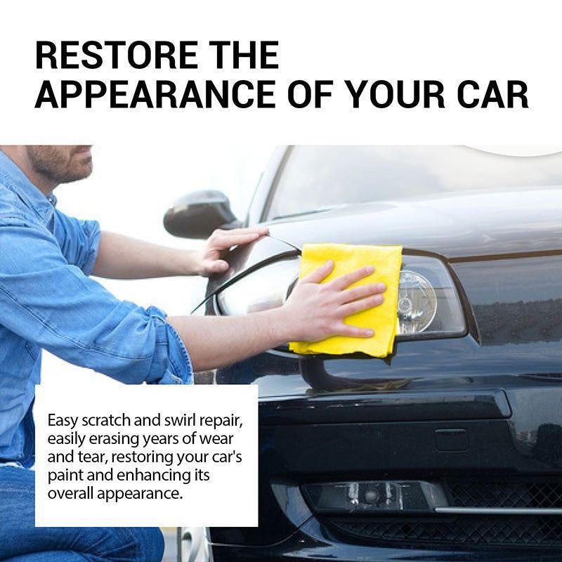 Cera Lucidante per Auto Cura Vernice Auto Riparazione Graffi Dettagli Agente Rivestimento Lucido Pulizia Auto Macchie Giacca per Automobile Cera Auto