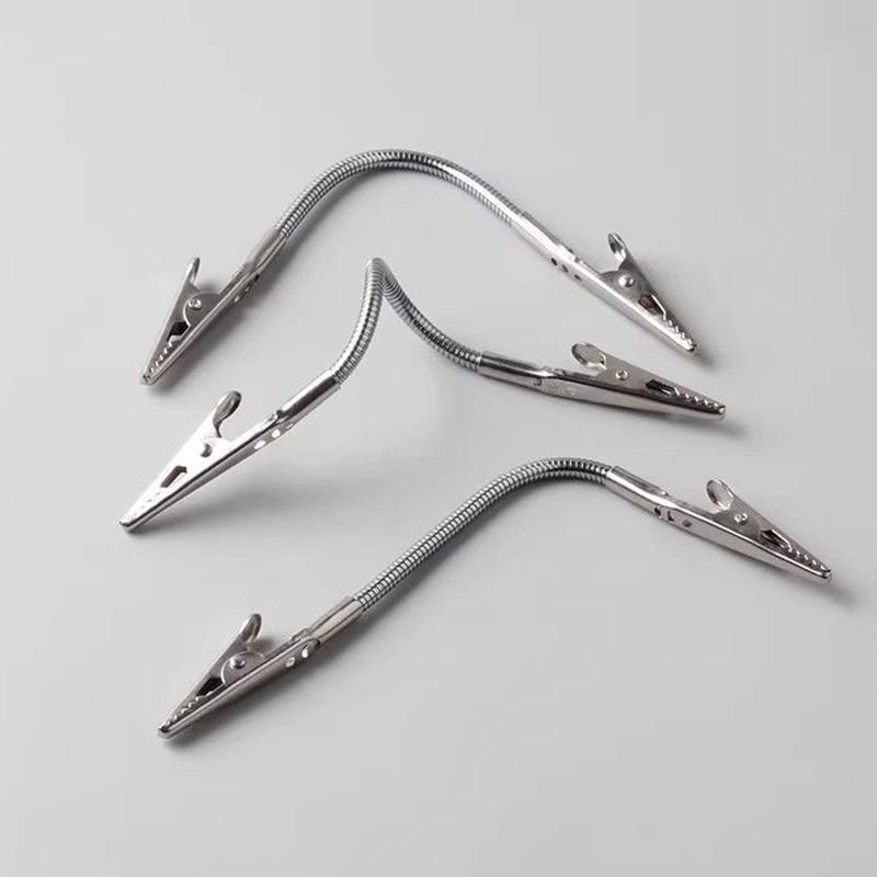 3Pcs Double-Ended Mosquito-Repellent Incense Clip Universal Crocodile Clip Bracket Broken Incense Clip Extended Hose