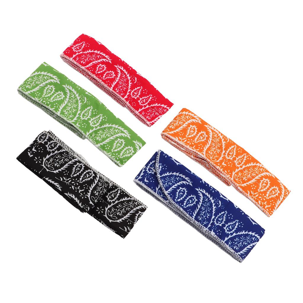  Ice Cooling Scarf All Cotton Reusable Cooling Neck Scarf for Sports Running Cycling 