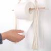 Wall Shelf Wooden Floating Shelving Roll Paper Holder Wall Hanger Accessories