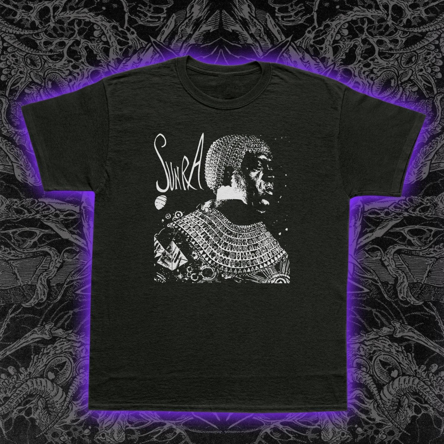 Футболка Sun Ra Space Portrait Космический джаз Афрофутуризм Фри-джаз Музыкальная футболка S-5XL XL