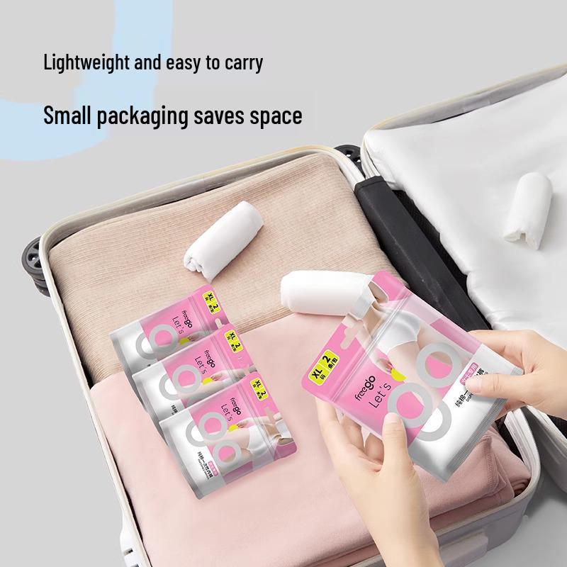 Freego Women's Disposable Pure Cotton Underwear - Two-Pack, In Stock