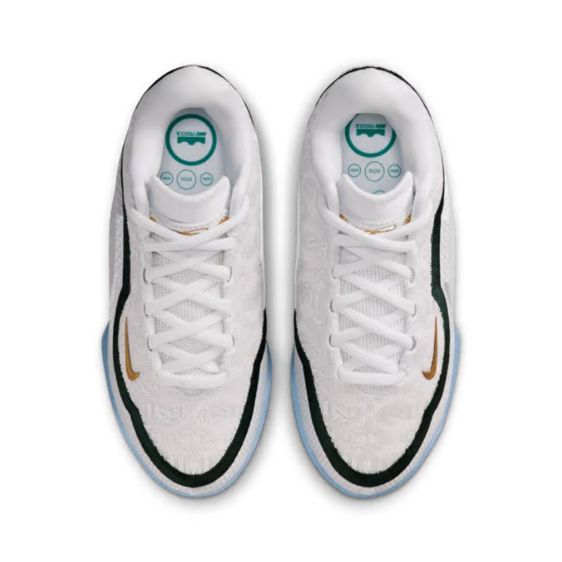 Nike LeBron 23 GS Od teraz Biały Szary Dym Stadionowa Zieleń Czarny HV3596-100