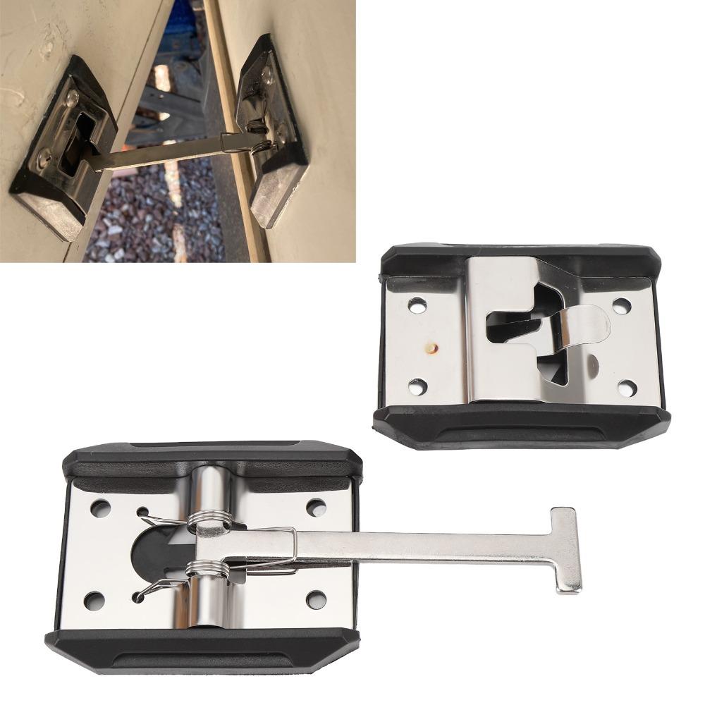 Door Catch RV Door Holder Stainless Steel Door Hold Hook Trailer Door Holder Entry Door