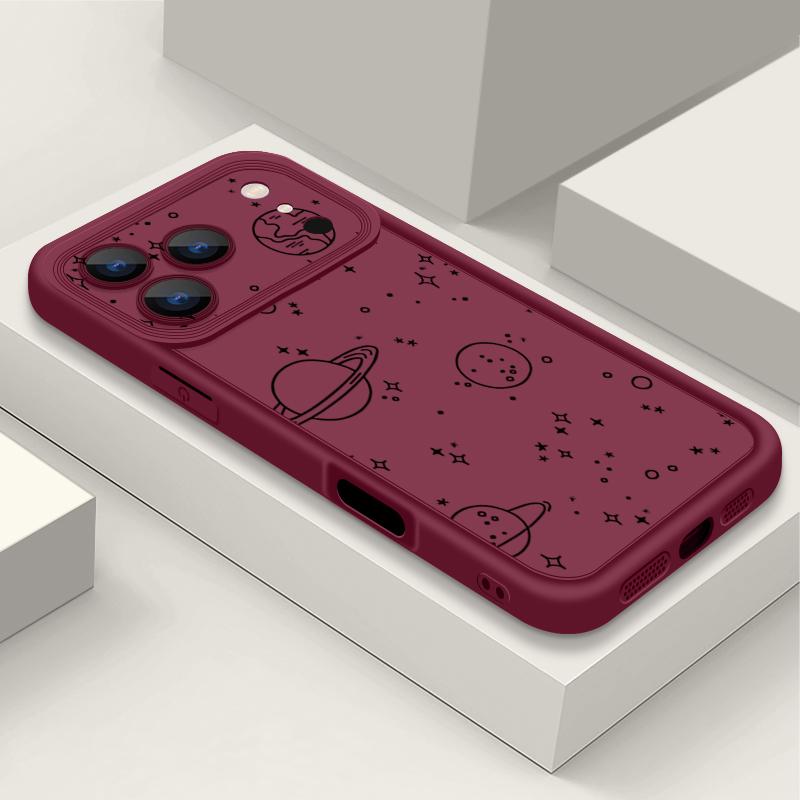 Weiche TPU-Handyhülle Für iPhone 17 Pro 15 16 Pro Max 14 13 Pro Max 16e 17e Stoßfeste Sternenmuster-Bonbonfarbe Silikonhülle