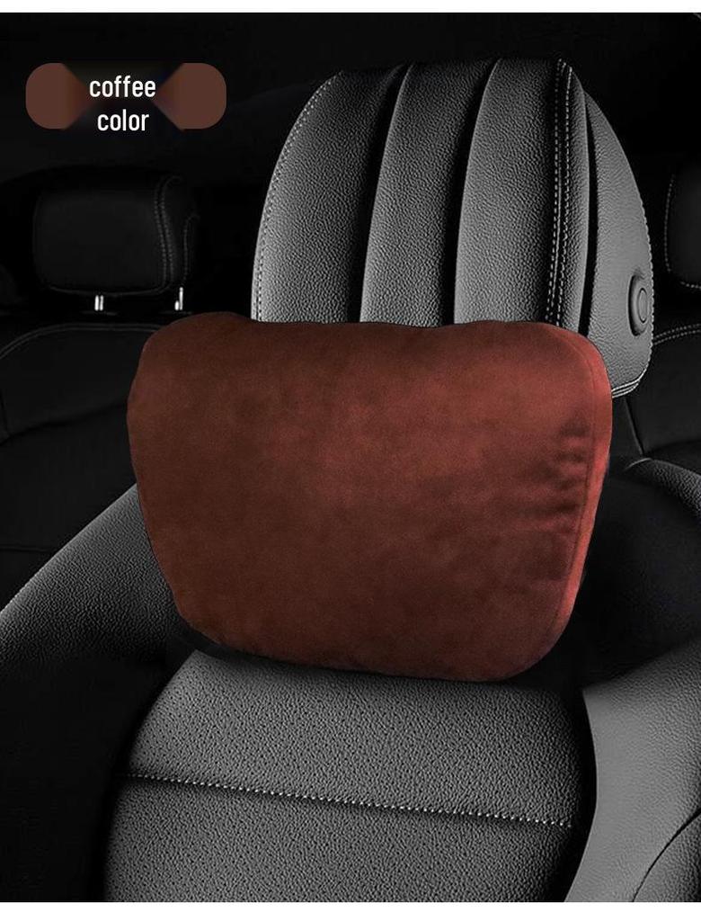 Toyota Car Lumbar Support Cushion & Neck Pillow Set