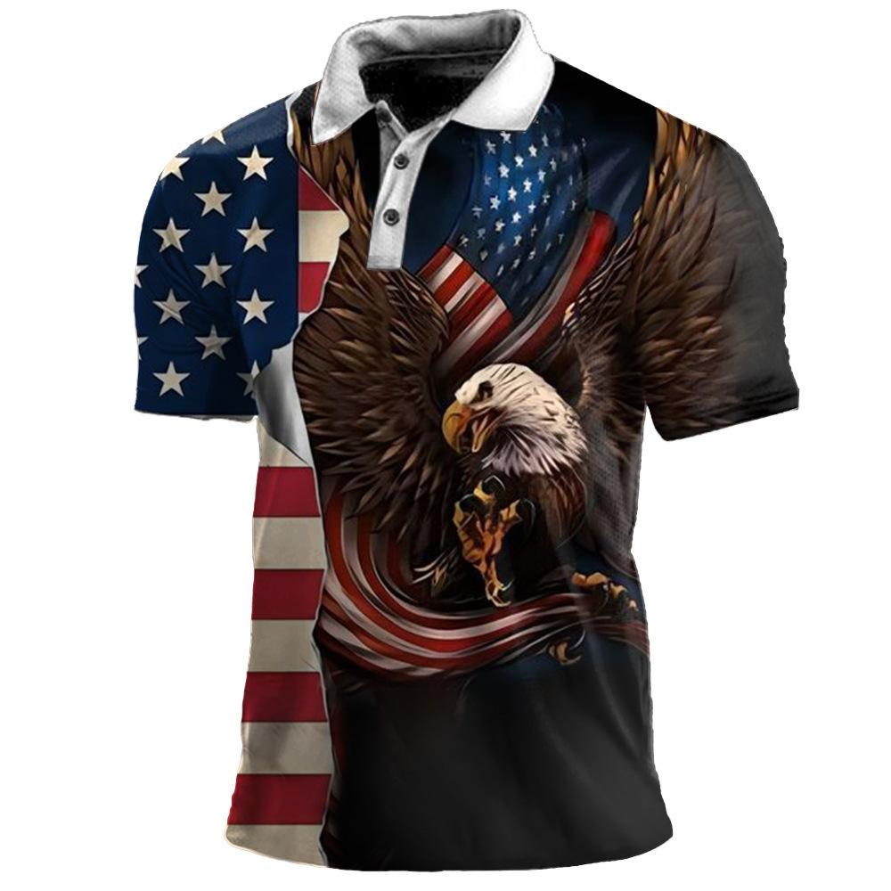 2026 short-sleeved casual men's polo shirt