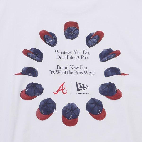 New Era Mlb ATlanTa Braves 59fifTy Circle T shirT