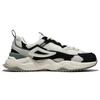 FILA Rayflide Mesh, Pigskin, Polyester, Synthetic Leather Low top Casual Shoes Unisex Green Black Gray Korean Style 1RM02053E_302