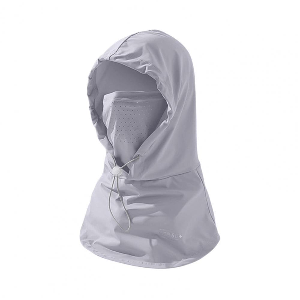 

Dual Use Anti-UV Balaclava Hat Adjustable Sunscreen Full Face Cover Male