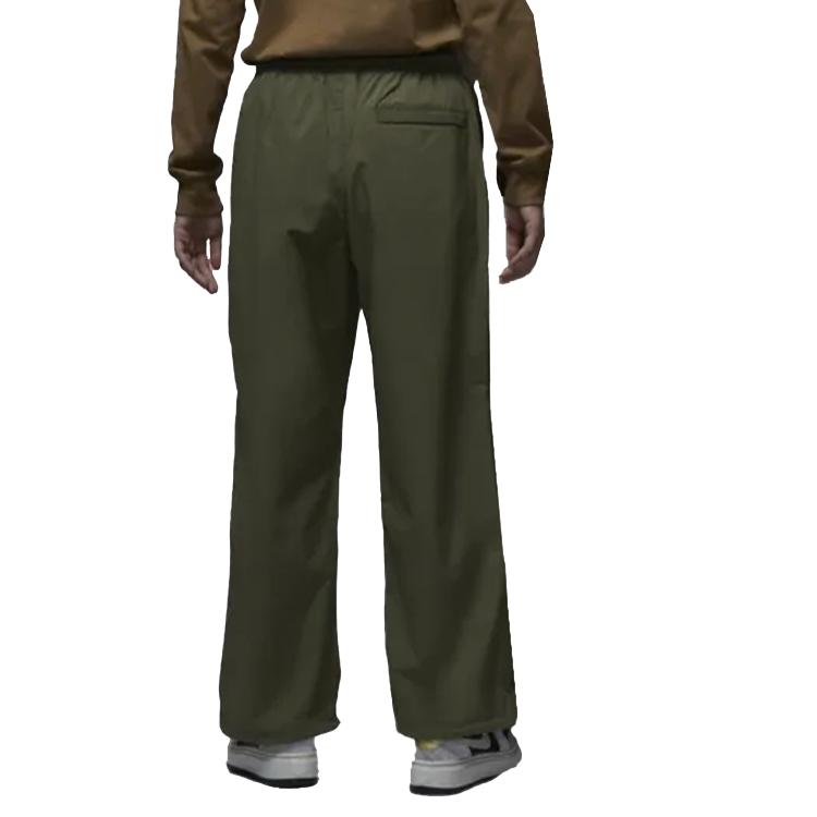 Jordan Essentials Solid Woven Fashion Comfortable Casual Pants Unisex pants Medium-Olive FV7307222