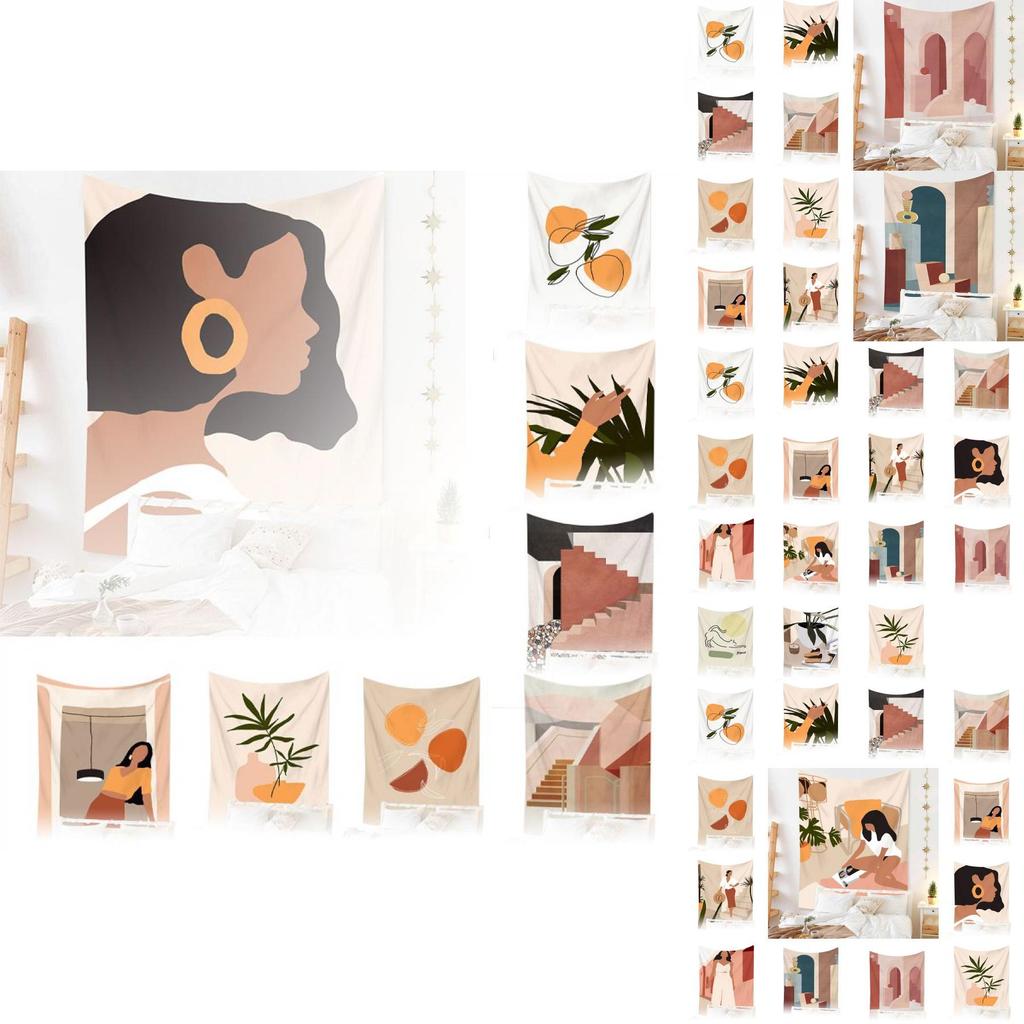 Insimple Clear Print Hanging Cloth Durable Tapestry For Home Decor