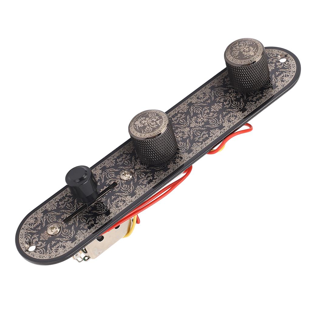 Pre Wiring Electric Guitar Control Plate Prewired Loaded Harness 3 Way Switches Knobs for