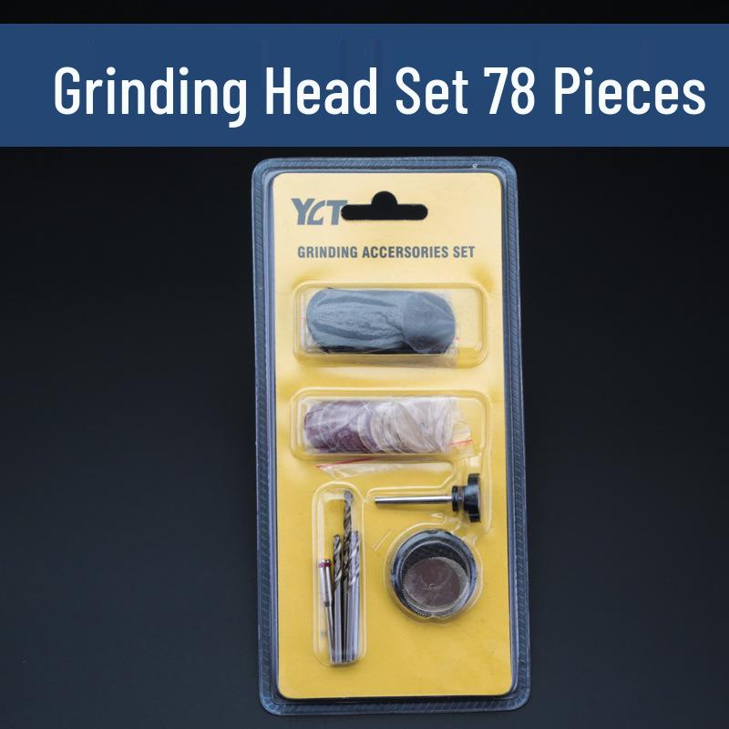 Jade Mini Electric Grinder Set: Grinding & Polishing Accessories