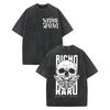 Vintage Gewaschenes Rap Duo Natos Y Waor T-Shirt Musikalbum Hijos De La Ruina Merch T-Shirt Herren Damen Modetrend T-Shirts