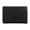 Micro 10 Logo Snap Leather Wallet Women Wallet Black Bronze CP260-JIBLK