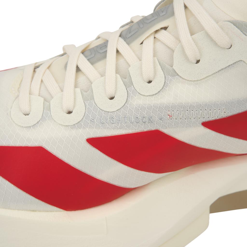 adidas Adizero Adios Pro 4 To Run Is To Live! Men Sneakers Cream Off-White Better-Scarlet JR6363