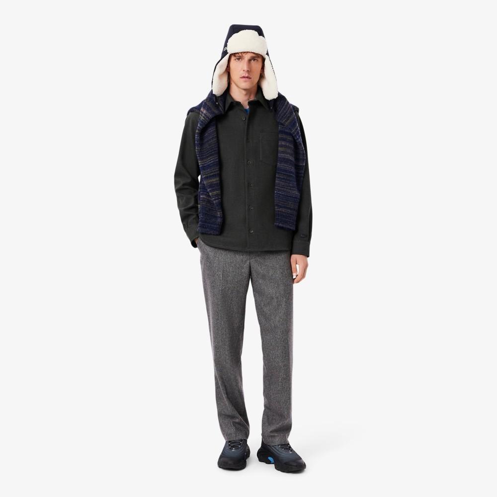 [lacoste] Men's Overshirt Fit Double Face Shirt CH9206-55N050