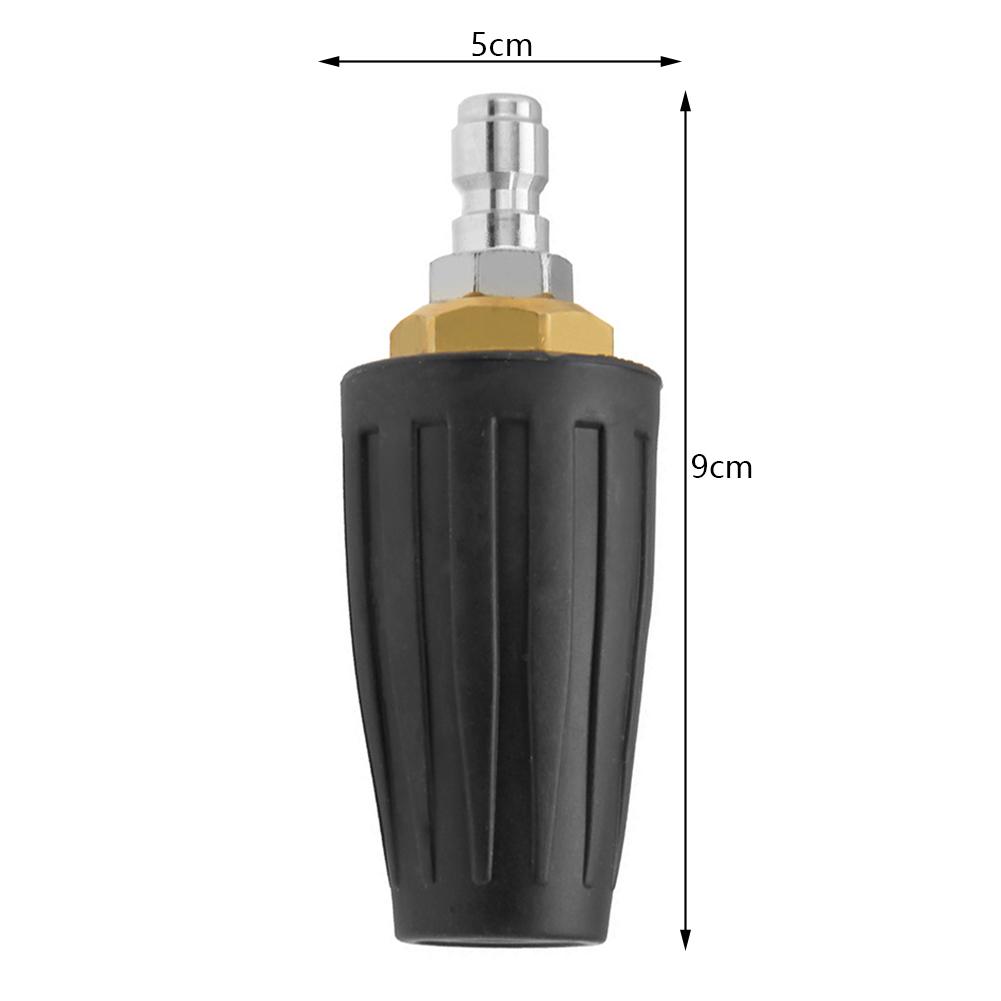 Pressure Washer Nozzle Quick Connect Metal Nozzle Spray Tips For Motorcycle Washing