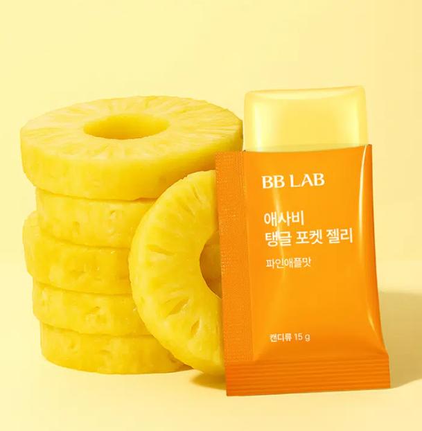 BB LAB Apple Vinegar Tanggle Pocket Jelly Pineapple Flavor 5 Sachets Korean Inner Beauty Snack