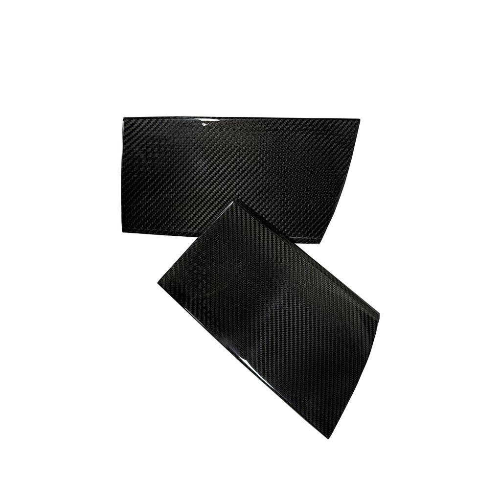 Real Carbon Fiber Car Window Door Column B Pillar Trim Cover Car  Accessories For Nissan Z 400Z RZ34 Fairlady Z 2023-2024