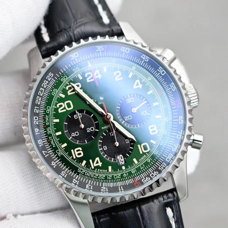 BNL Gear Letecké chronografy B01: Luxusní multifunkční pánské sportovní hodinky s quartzovým strojkem