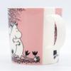 [Official Import] Moomin Classic LOVE 30th Anniversary Mug, Microwave and Dishwasher Safe, 80th Anniversary Edition, Boxed, Pink, 0.3L