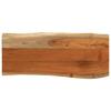 Vidaxl Tischplatte, 100X40X3,8Cm, Akazienholz, Natürliche Kante