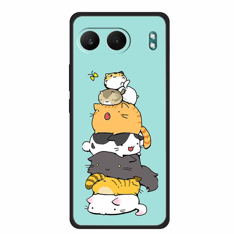 Custodia per OnePlus Nord 4 Lusso TPU Morbido Silicone Cover per Telefono per OnePlus Nord4 5G Antiurto Cartone Animato Carina Bumper Cover Fundas